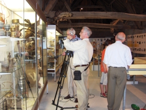 Media belangstelling voor Stichting Oud Sint Pieter door Tv Maastricht.